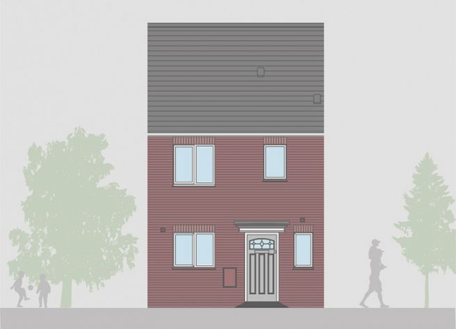 3 bedroom house - artist's impression subject to change